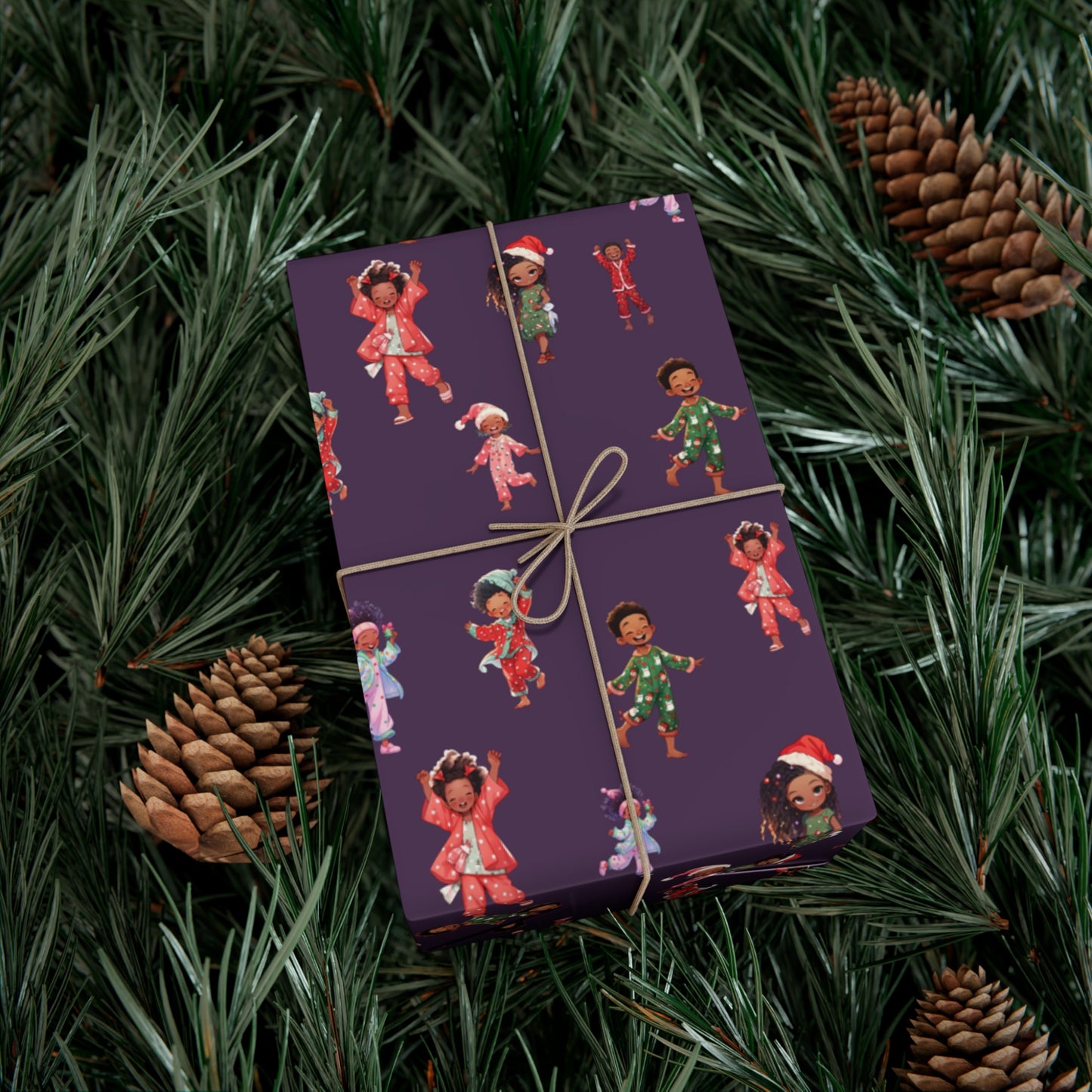 Christmas Joy Kids Wrapping Paper