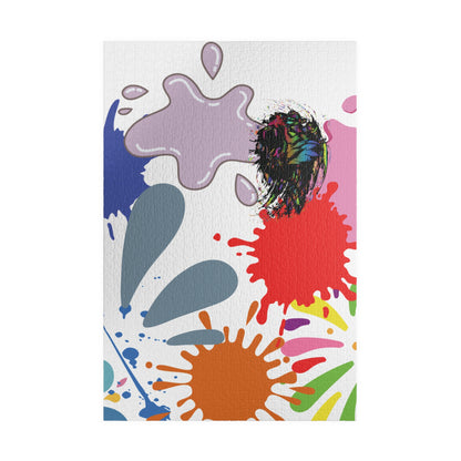 Splash Of Color Puzzle, Trauma Puzzle, Splatter Art Puzzle, Paint Splatter Puzzle, Confetti Puzzle, Abstract Jigsaw Puzzle,   Vibrant Puzzle