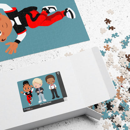 Brothers Jigsaw, African American Boys Puzzle, School Boy Puzzle, Friends Jigsaw, Playful Jigsaw, Jigsaw Puzzle For Boys, Boys Jigsaw Puzzle