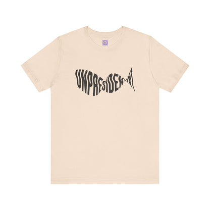 Unpresedential T-Shirt, Creative Political Fashion, Artistic Political Tee Shirt, Political Wave Shirt, Political Wave Tee, Satirical T-Shirt, Political Protest Tee Shirt, Graphic Protest Tee
