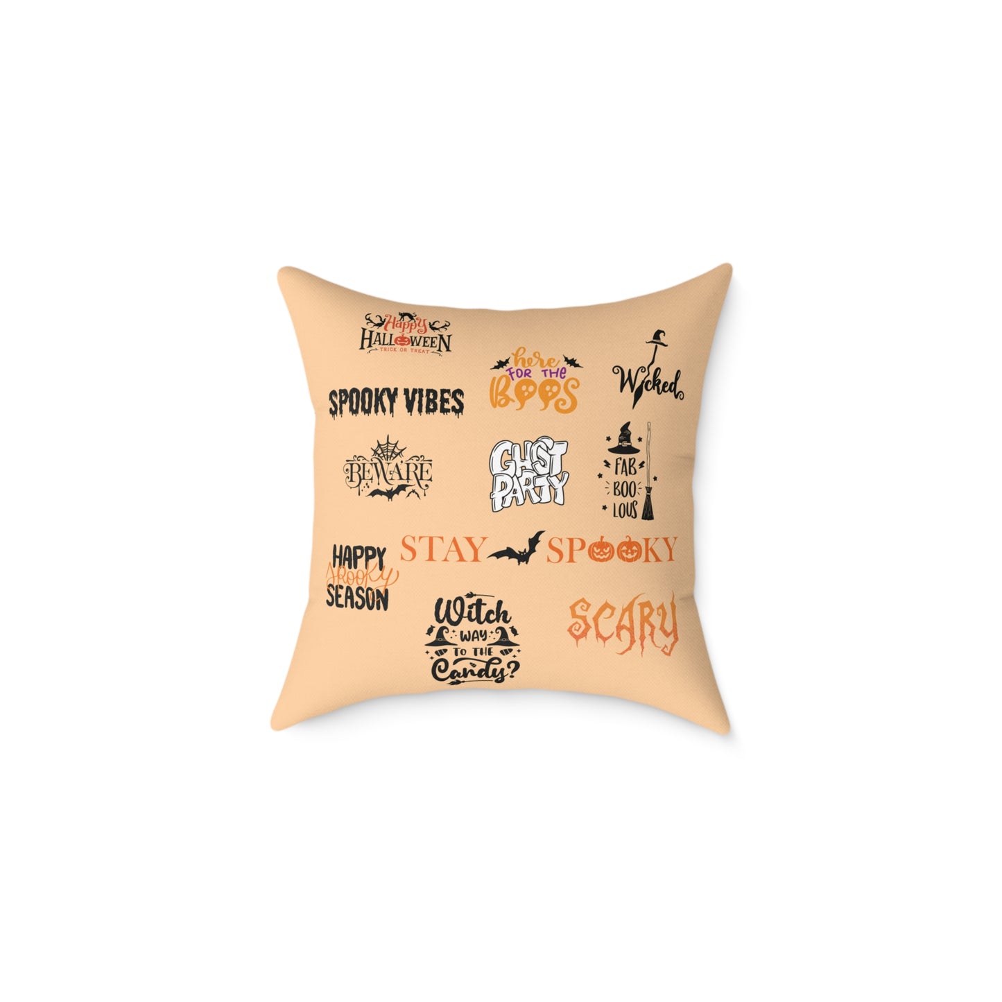 Halloween Phase Pillow, Halloween Quote Pillow, Festive Halloween Pillow, Halloween Deco Pillow, Halloween Couch Pillow,