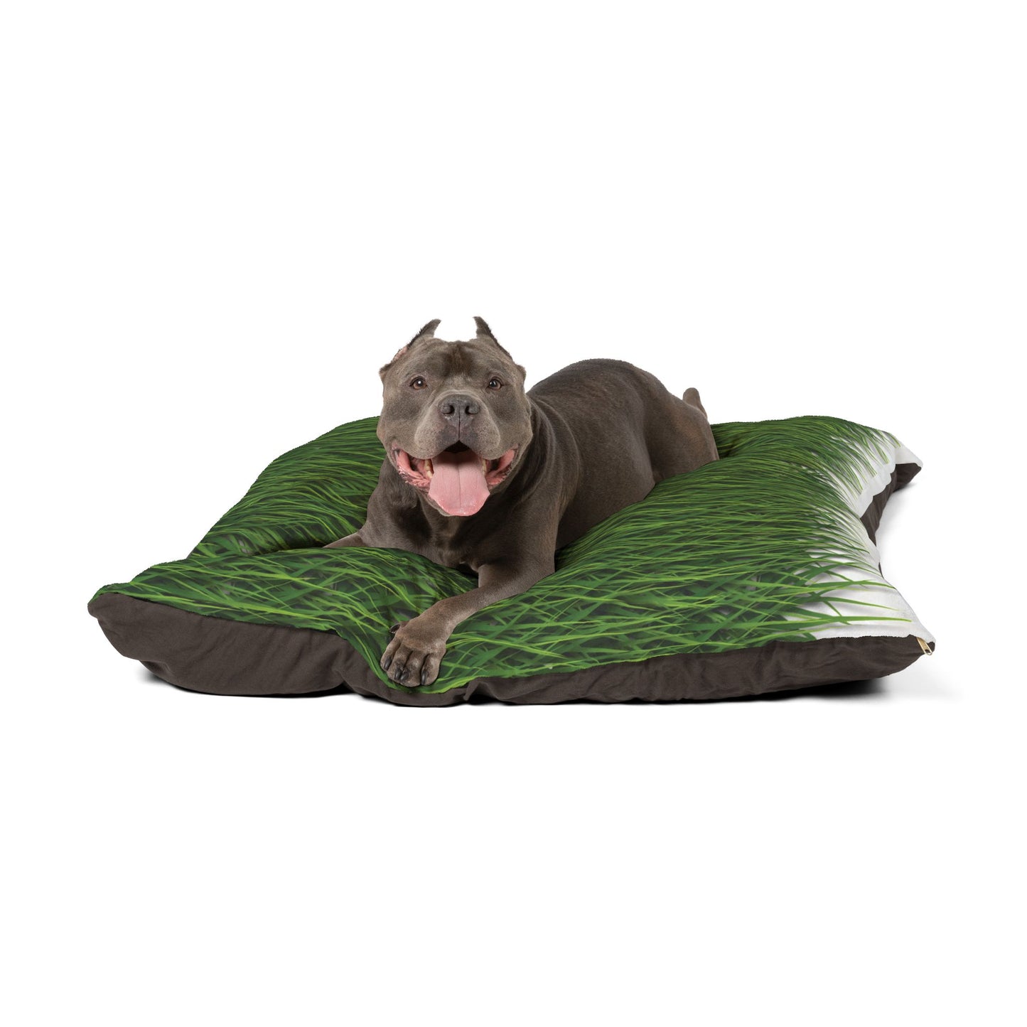 Grass Print Dog Bed 899, Pet Sleeping Pillow, Large Pillow Dog Bed, Pet Sleeping Bed, Pet Bed Pillow, Dog Bed Pillow, Dog Bed Cushion