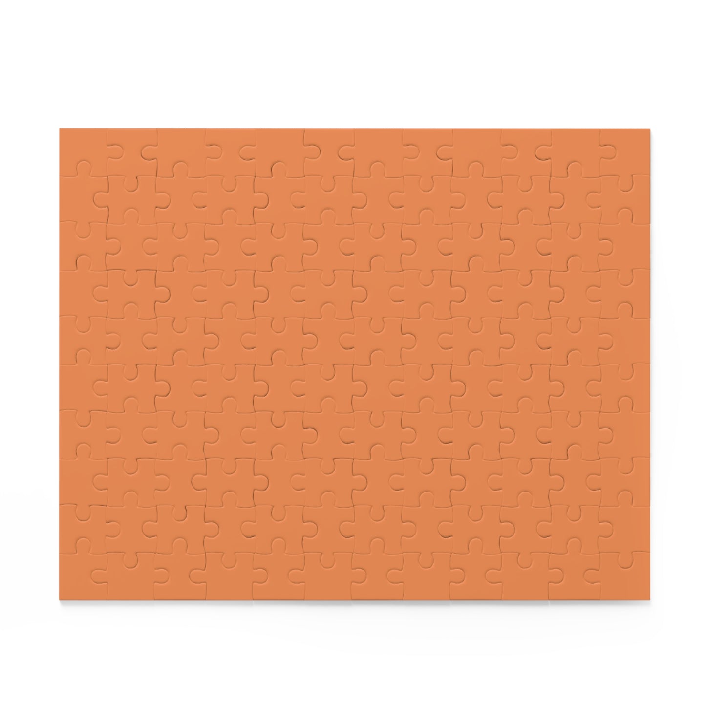 Solid Color Jigsaw Puzzle, Expert Puzzle Challenge, Single Color Jigsaw Puzzle, Minimalist Orange Puzzle, Tricky Adult Puzzle, Impossible Jigsaw Puzzle, Orange Brain Teaser, Challenge Puzzle