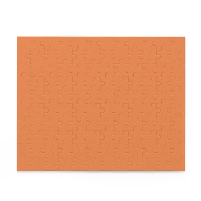 Solid Color Jigsaw Puzzle, Expert Puzzle Challenge, Single Color Jigsaw Puzzle, Minimalist Orange Puzzle, Tricky Adult Puzzle, Impossible Jigsaw Puzzle, Orange Brain Teaser, Challenge Puzzle