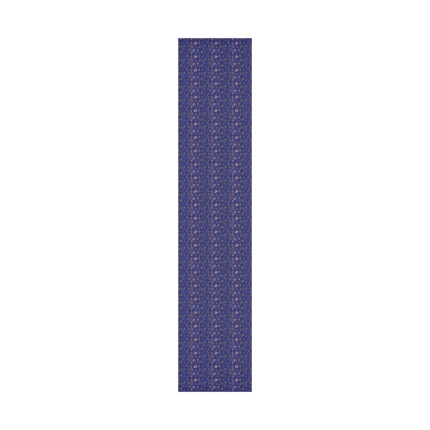 Blue Ornaments Wrapping Paper