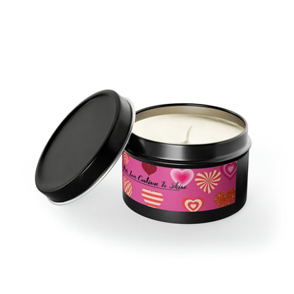 Love Themed Scented Tin Candles