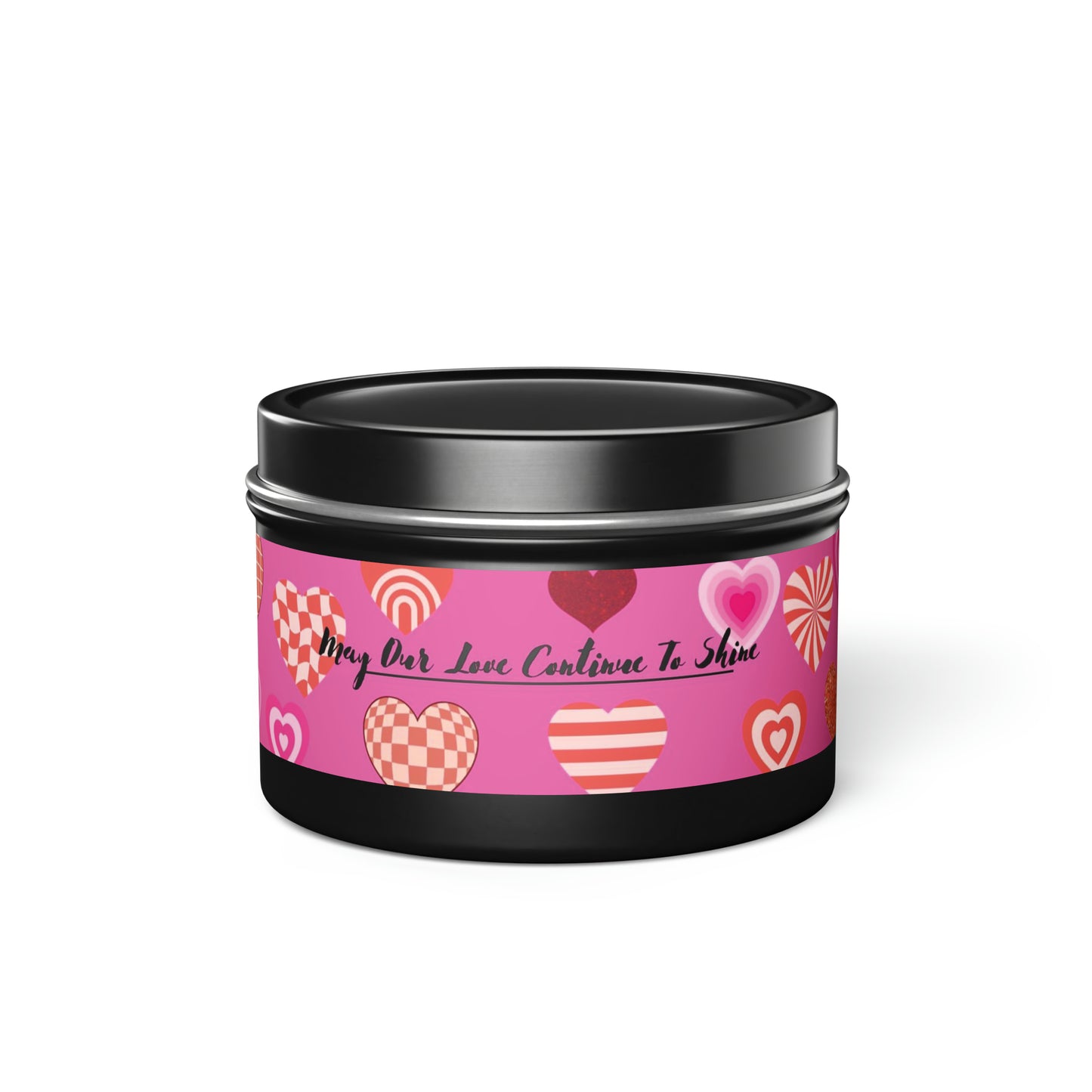 Love Themed Scented Tin Candles