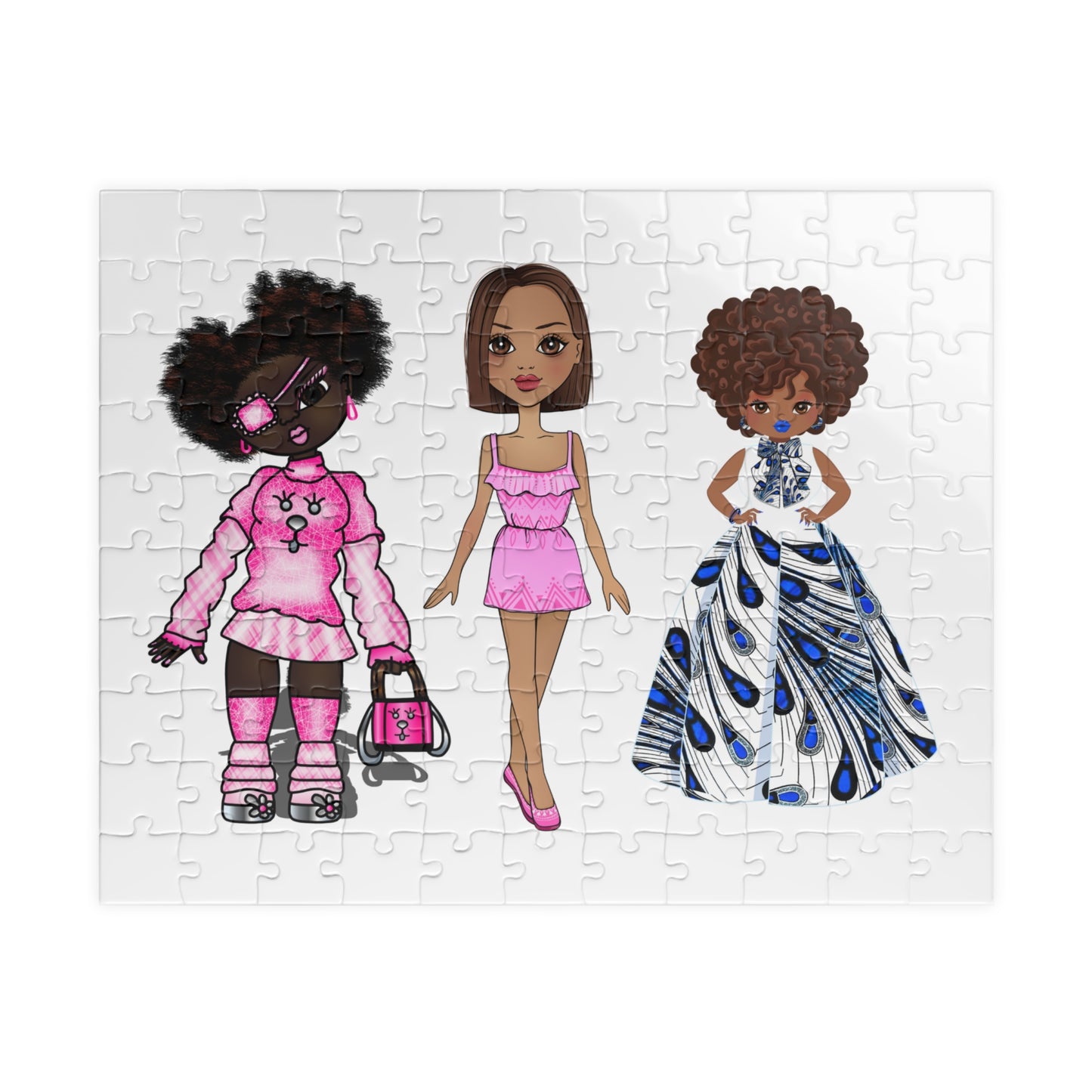 Black Girl Fashion Puzzle, Cool Girls Puzzle