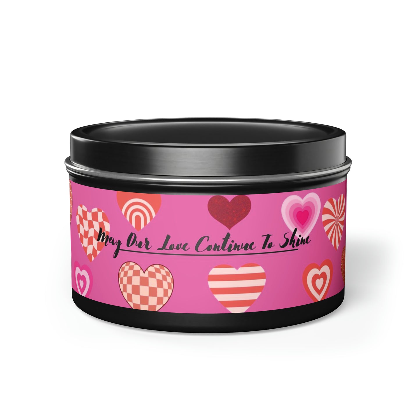 Love Themed Scented Tin Candles
