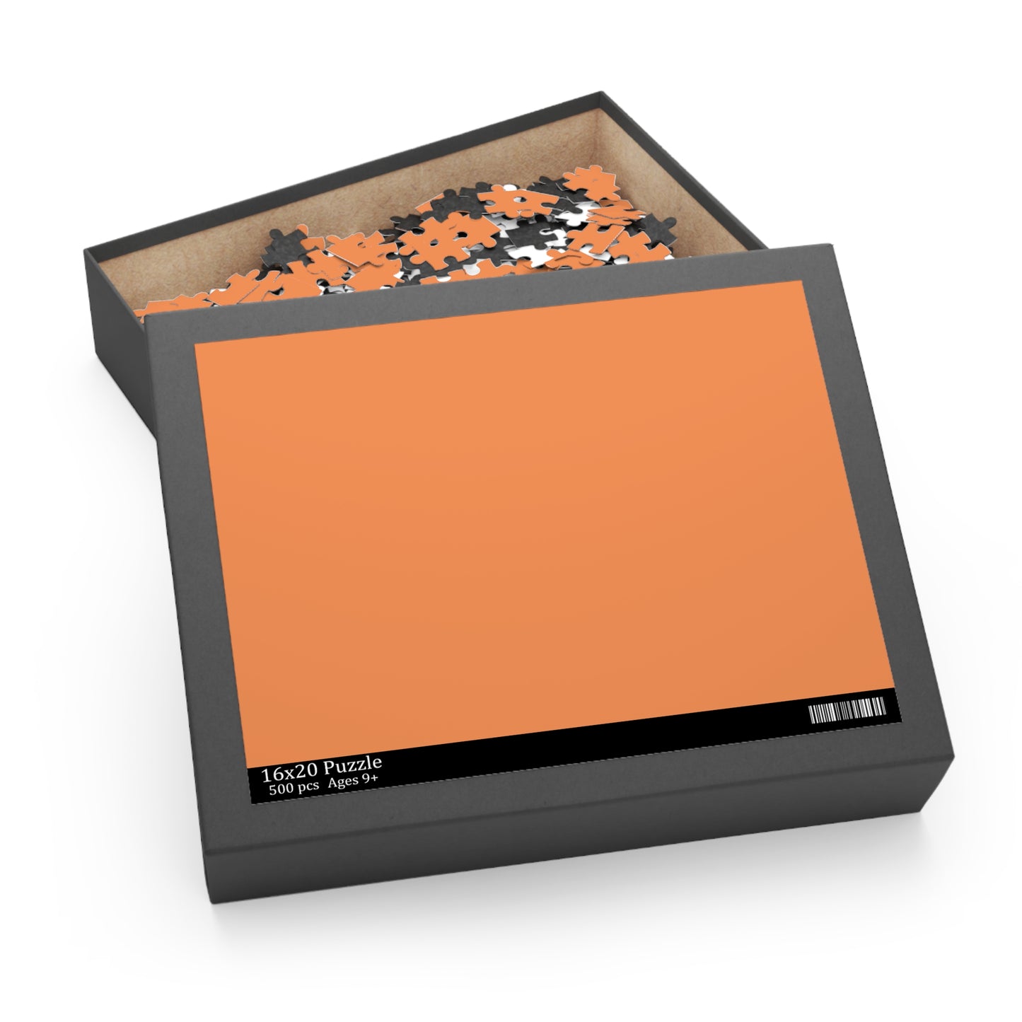 Orange Colored Jigsaw Puzzle, Impossible Orange Puzzle, Hard Puzzle, Jigsaw Puzzle (120, 252, 500-Piece), Difficult Puzzle, One Color Puzzle, Challenge Puzzle