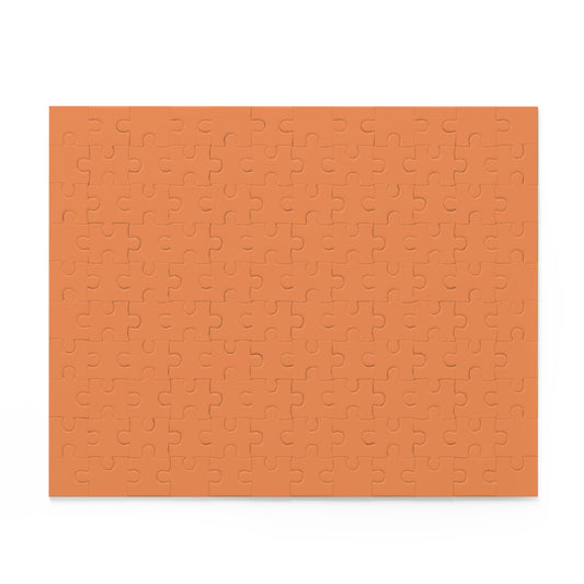 Orange Colored Jigsaw Puzzle, Impossible Orange Puzzle, Hard Puzzle, Jigsaw Puzzle (120, 252, 500-Piece), Difficult Puzzle, One Color Puzzle, Challenge Puzzle