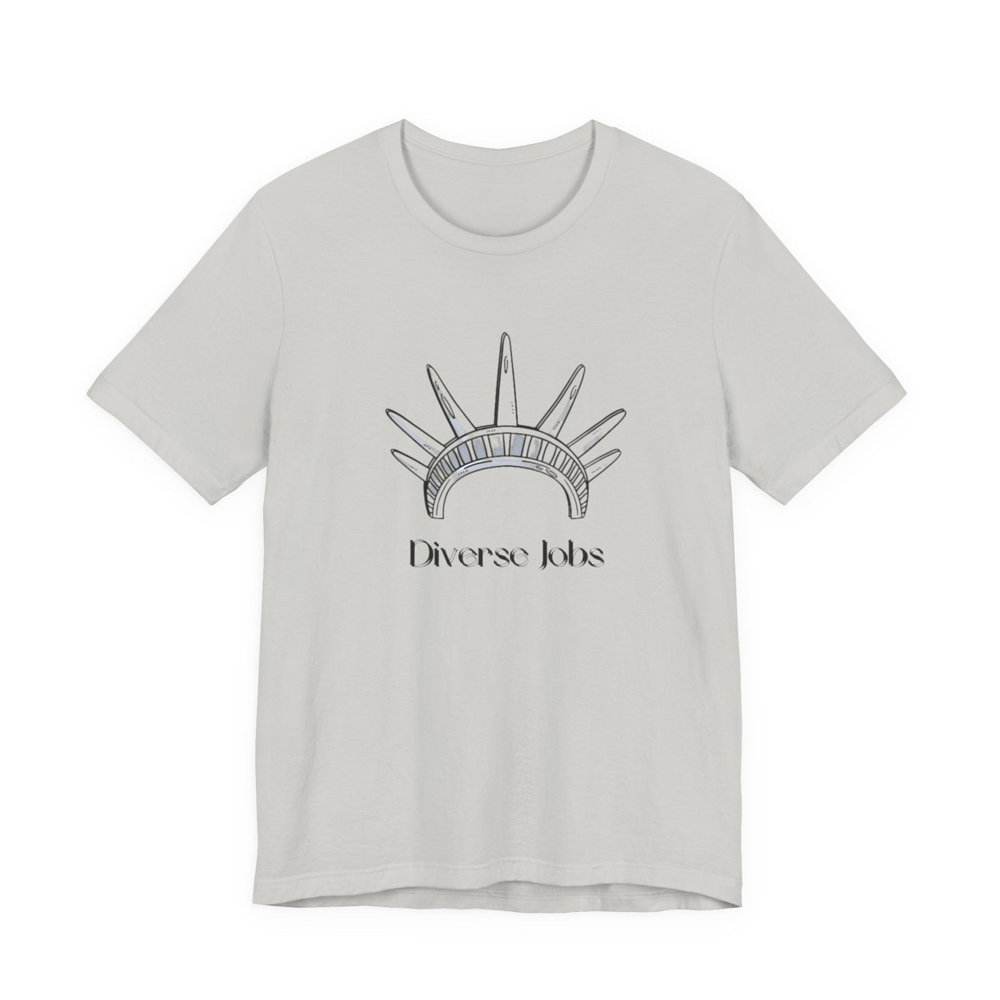 Diverse Jobs T-Shirt, Equality Graphic Tee, Inclusive Jobs Shirt, Diversity Awareness Top, Social Justice Unisex Tee, Empowerment Gift