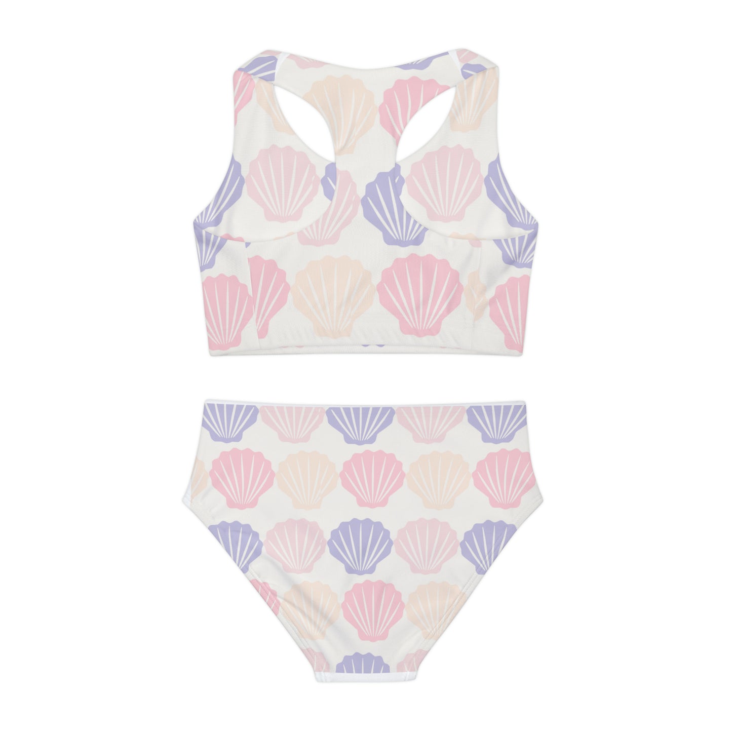 Girls Two Piece Swimsuit (AOP)