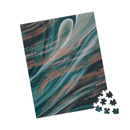 Sandy Puzzle, Water Jigsaw, Green Windy Puzzle, Creatives Cool Puzzle, Cool Jigsaw Puzzle, Abstract Art Puzzle, Artistic Jigsaw Puzzle