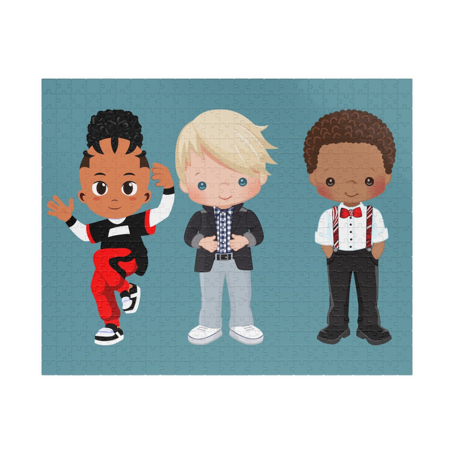 Brothers Jigsaw, African American Boys Puzzle, School Boy Puzzle, Friends Jigsaw, Playful Jigsaw, Jigsaw Puzzle For Boys, Boys Jigsaw Puzzle