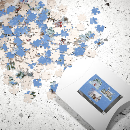 Puzzle - Xmas Houses Christmas Village