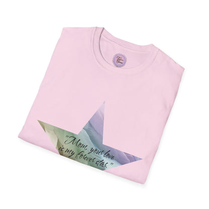 Mothers Sympathy Shirt, Mom Tribute Shirt, Mom Remembrance Shirt, Mothers Day Memorial Shirt, Angel Wings Shirt, Mother's Love Quote Shirt