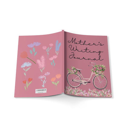 Mom Storytelling Journal, Mothers Personal Book, Mom Pink Aesthetic Journal, Mother Daughter Notebook, Mom's Writing Book, New Mom Notebook