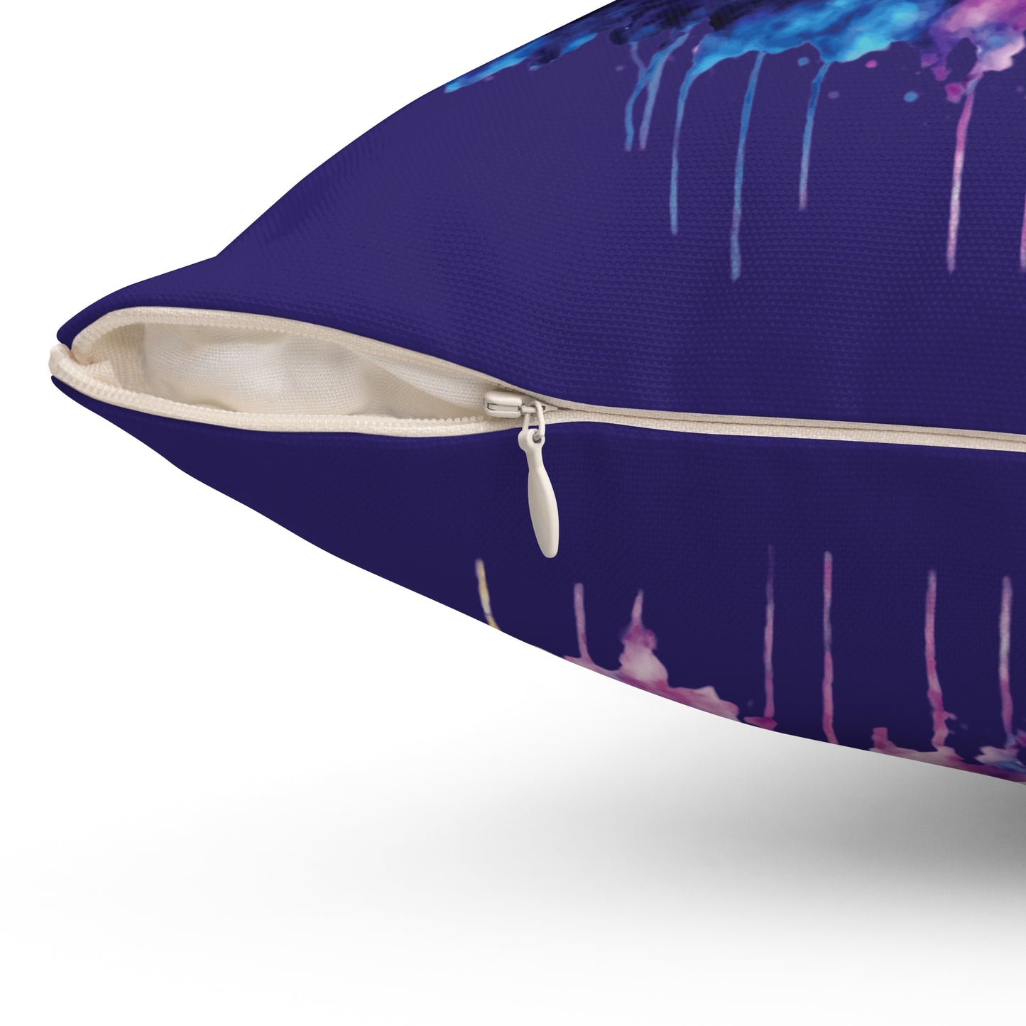 Skeleton Pillow - Love Never Dies Throw Cushion, Skeleton Pillow, Colorful Skeleton Couple Throw Pillow, Gothic Romance Décor, Day of the Dead Style Accent Pillow, Spooky Love Cushion