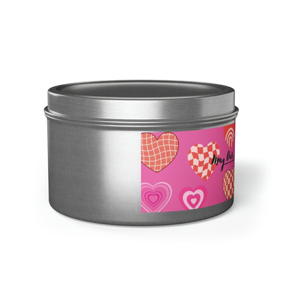 Love Themed Scented Tin Candles