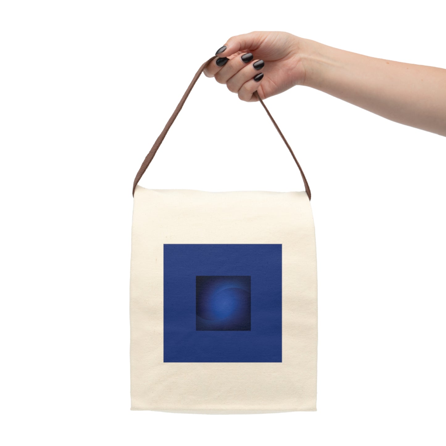 Canvas Lunch Bag With Strap, Food Bag