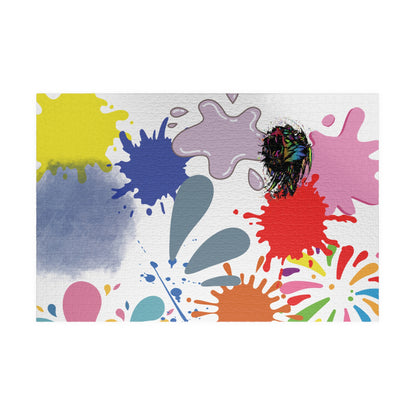 Splash Of Color Puzzle, Trauma Puzzle, Splatter Art Puzzle, Paint Splatter Puzzle, Confetti Puzzle, Abstract Jigsaw Puzzle,   Vibrant Puzzle