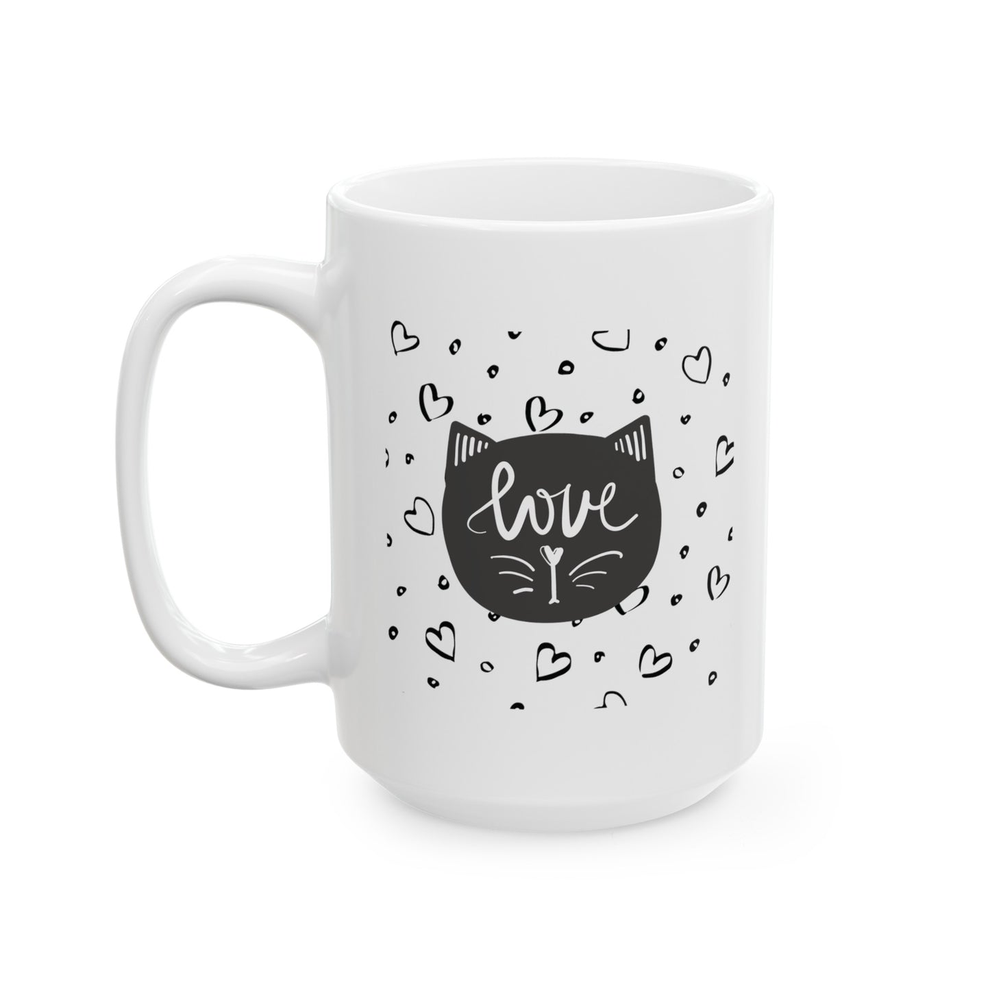 Cat's Meow Love Mug