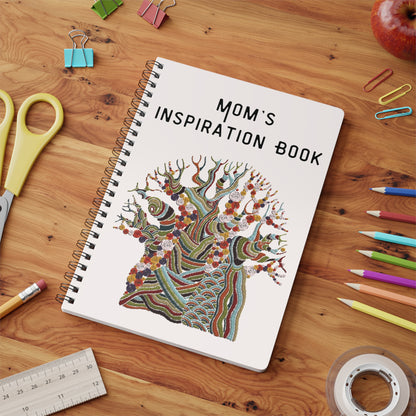 Mom's Inspiration Book, Friends Writing Book, Female Writing Journal, Female Diary, Mom Writing Book, Mother's Day Writing Book, Tree Diary.