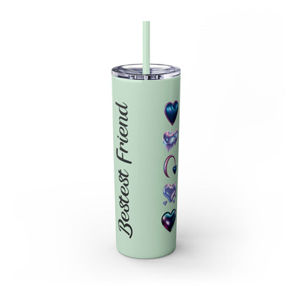 Bestest Friend Tumbler, Matching Bestie Tumbler,  Special Friend Tumbler, Emotional Support Cup, Great Friend Tumbler,
