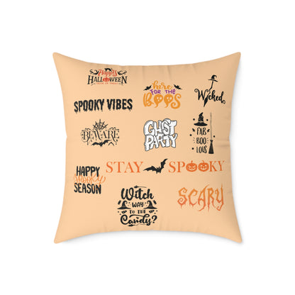 Halloween Phase Pillow, Halloween Quote Pillow, Festive Halloween Pillow, Halloween Deco Pillow, Halloween Couch Pillow,