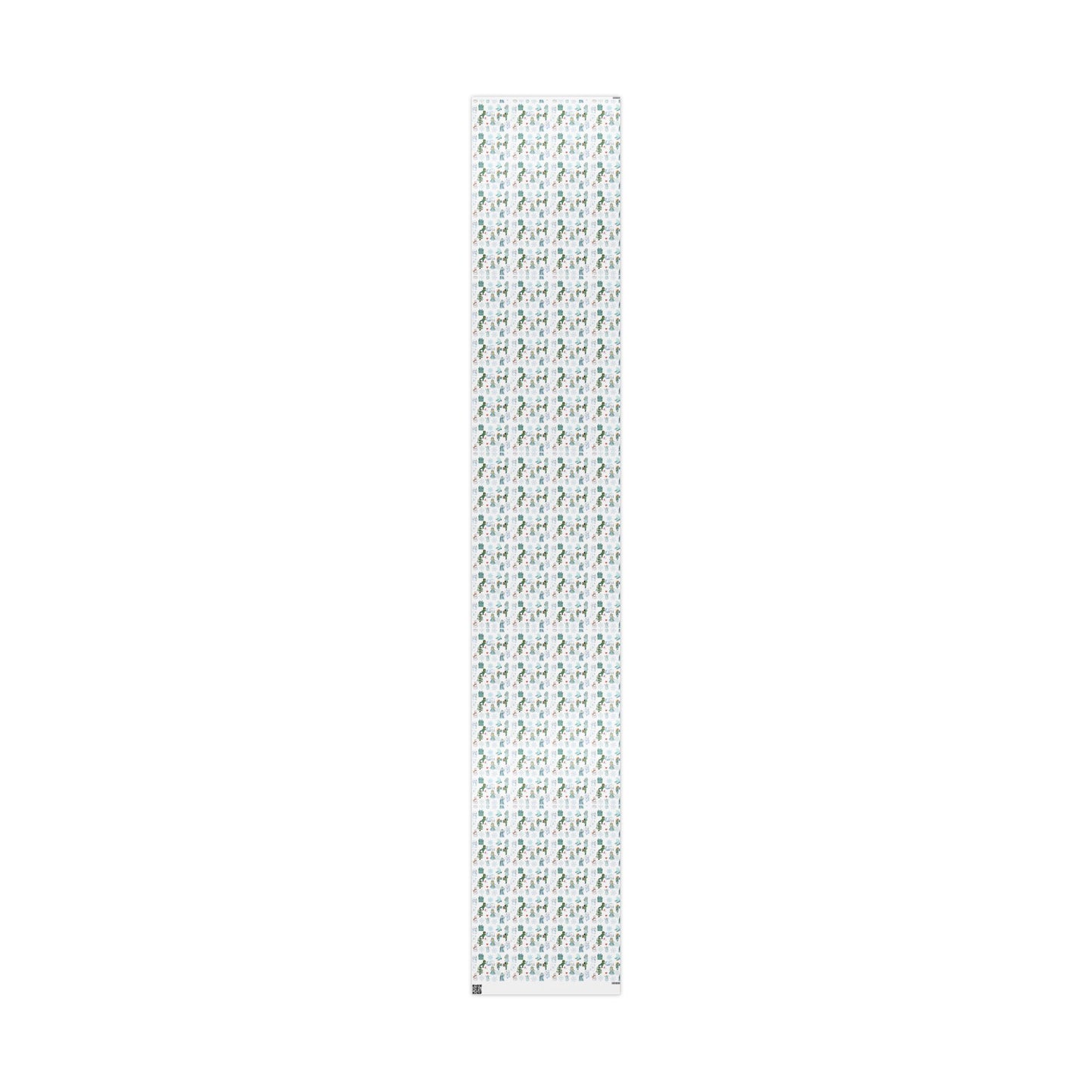 Wonderland Wrapping Paper Roll Snowman Winter Fun Gift Wrap Holiday Christmas Presents Children Festive Party