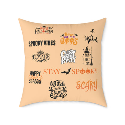 Halloween Phase Pillow, Halloween Quote Pillow, Festive Halloween Pillow, Halloween Deco Pillow, Halloween Couch Pillow,