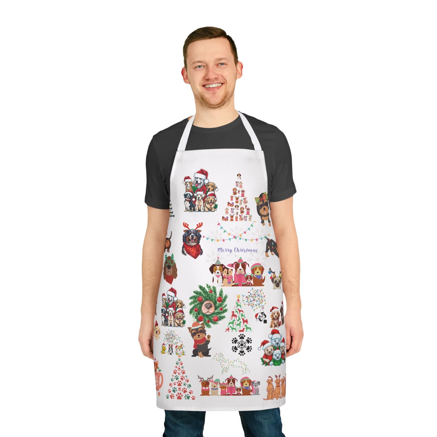 Christmas Dog Apron