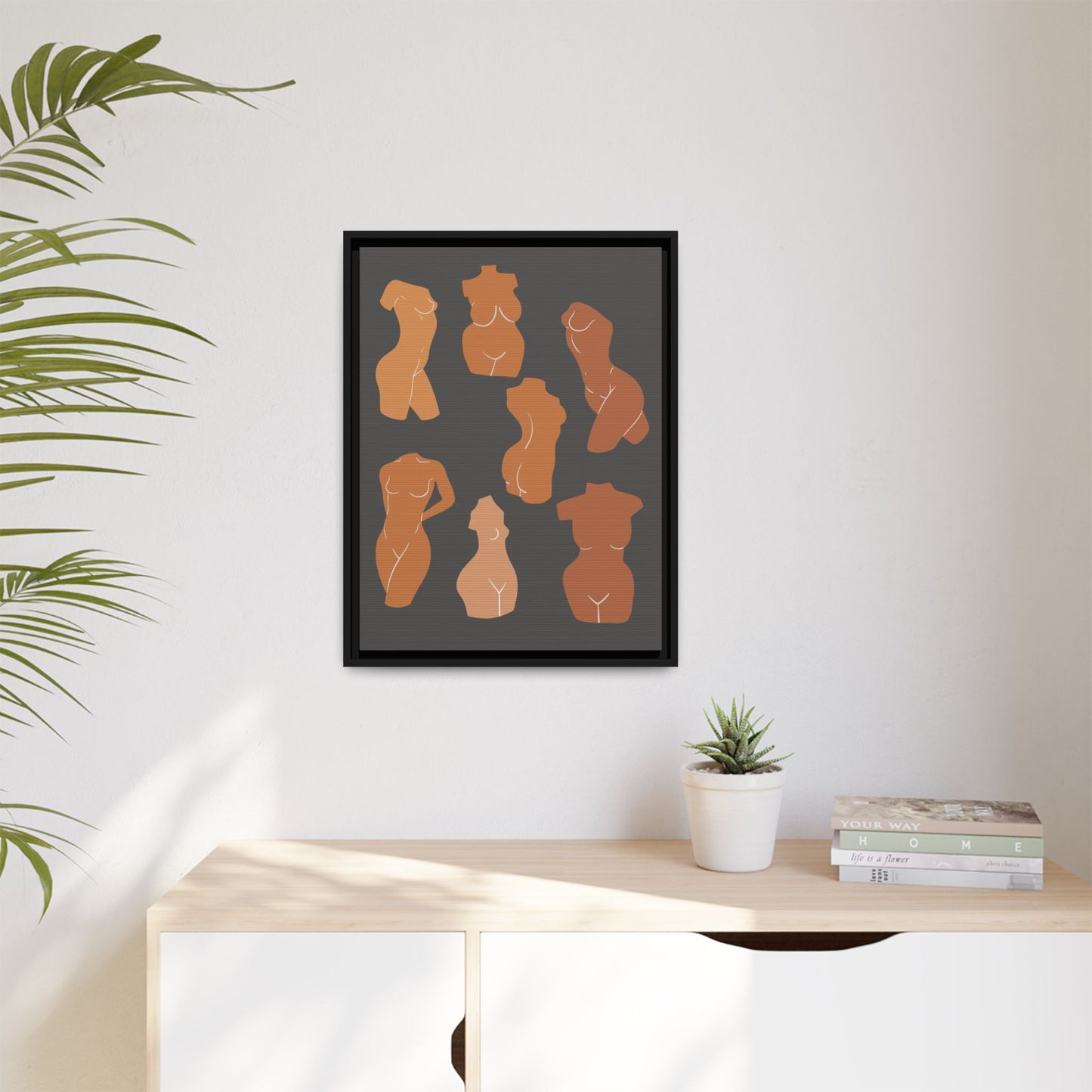 Abstract Female Body Picture, Female Body Form Wall Art, Female Form Illustration, Body Contour Wall Art, Abstract Female Body Art.