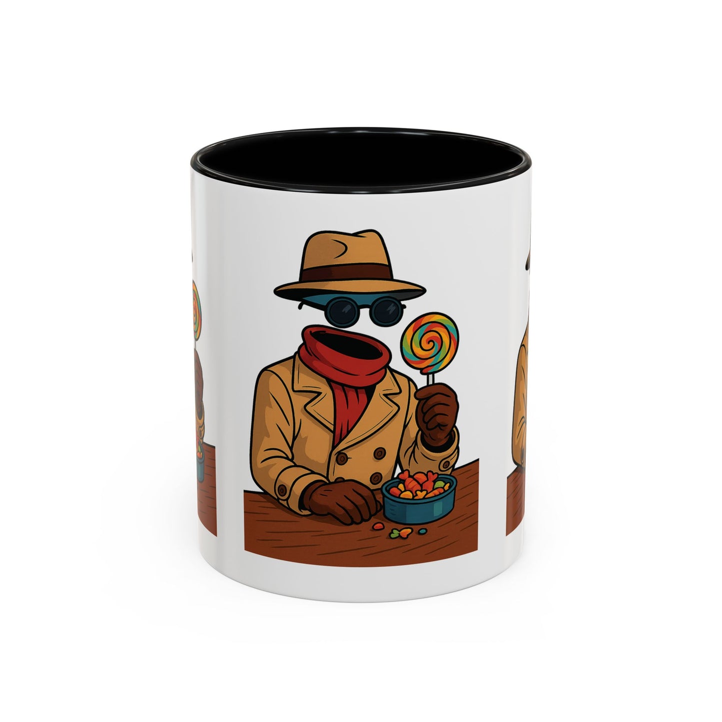 Invisible Man Mug, Detective Style Cup, Mystery Man Coffee Cup, Horror Movie Inspired Mug, Monster Movie Cup, Horror Fan Mug, Literary Mug