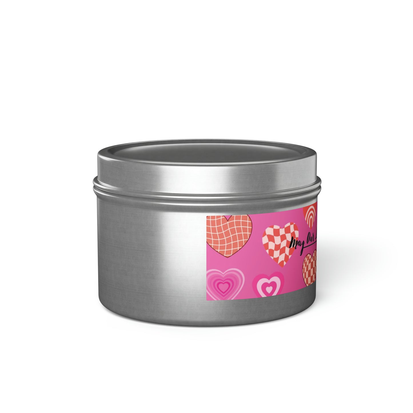 Love Themed Scented Tin Candles