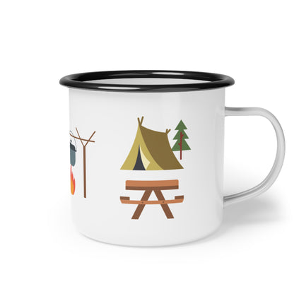 Enamel Camp Cup