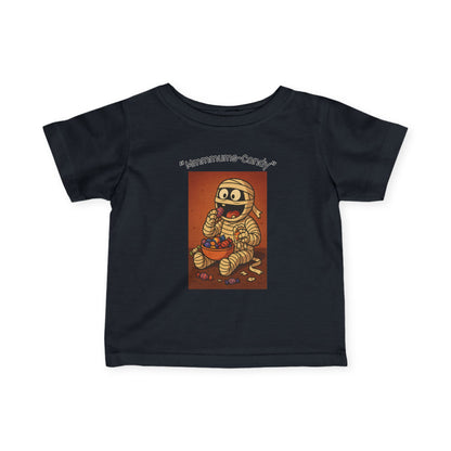 Funny Mummy Toddler Candy Tee, Kids Mummy Candy Tee, Cute Spooky Kids Tee,  Mummy Toddler Shirt, Fun Mummy Halloween Tee,  Cartoon Mummy Halloween Tee,