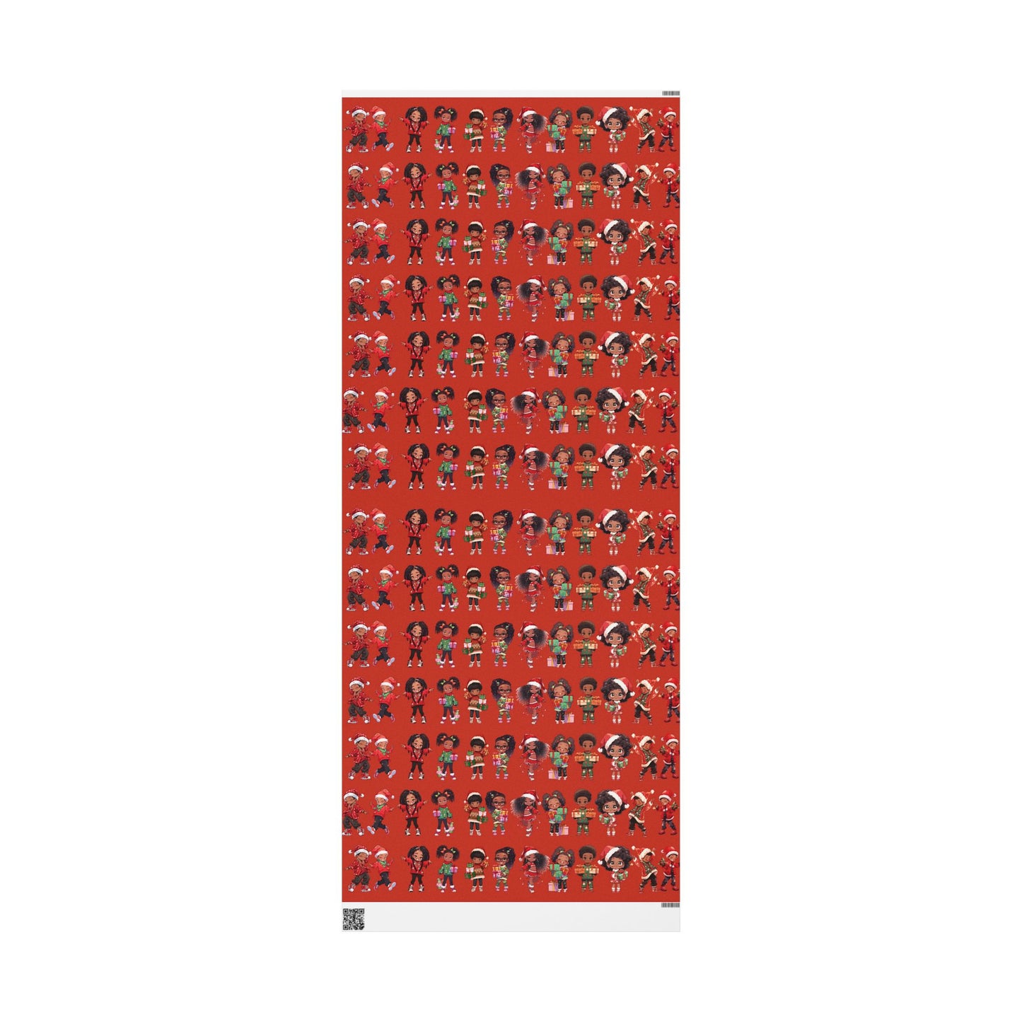 Afrocentric Holiday Paper, Cultural Christmas Wrapping Paper, Diverse Wrapping Paper, African American Christmas Wrapping Paper, Cultural Gift Wrap, Afrocentric Wrap, Children Christmas Wrapping Paper, Ethnic Gift Wrap