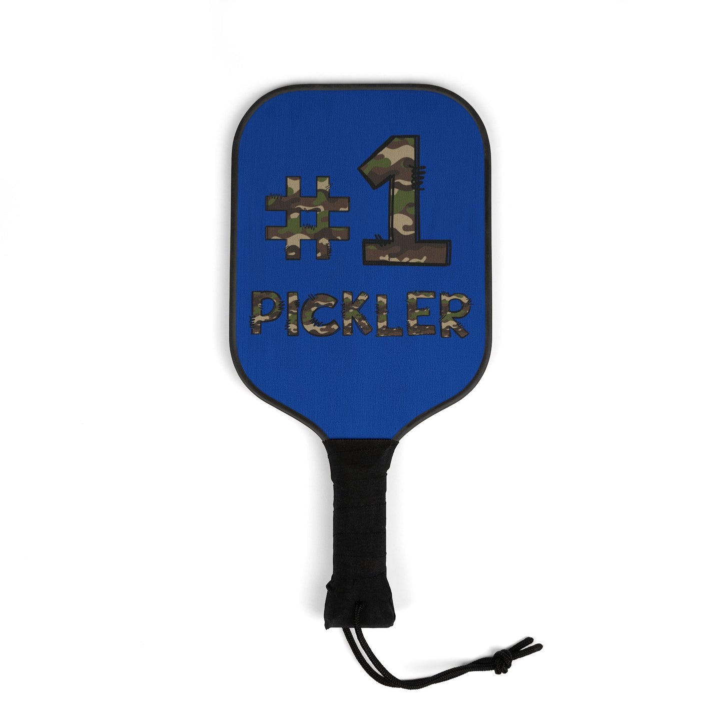 Camouflage Pickleball Paddles, #1 Pickler Pickleball Set,  Blue Beginners Paddle Set, Sports Gift for Men Women, Sports Equipment for Adults