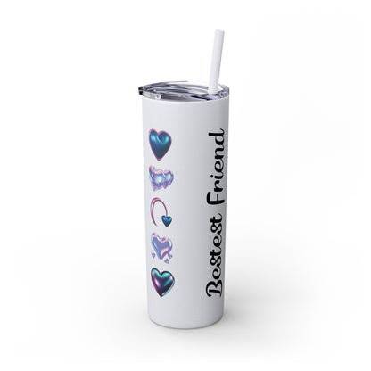 Bestest Friend Skinny Tumbler