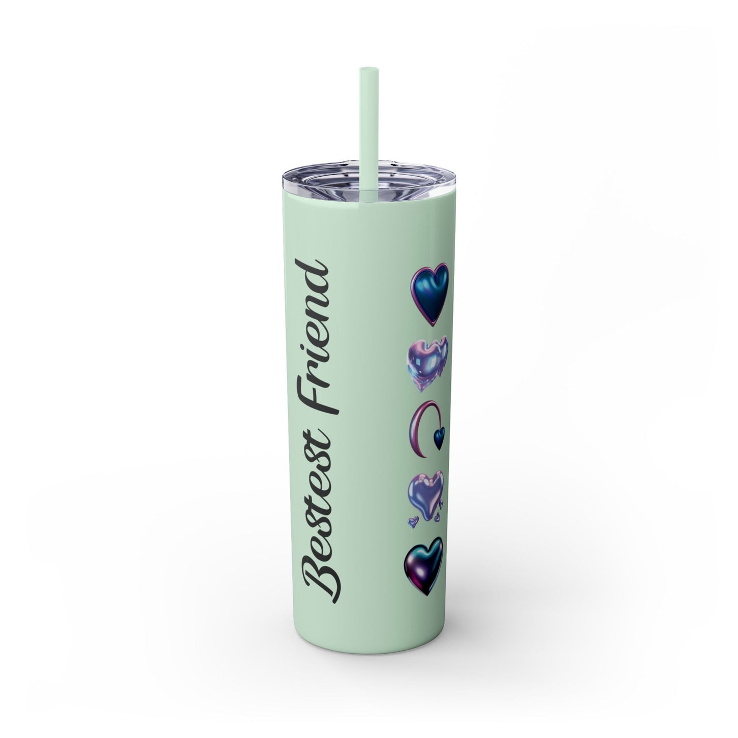 Bestest Friend Skinny Tumbler