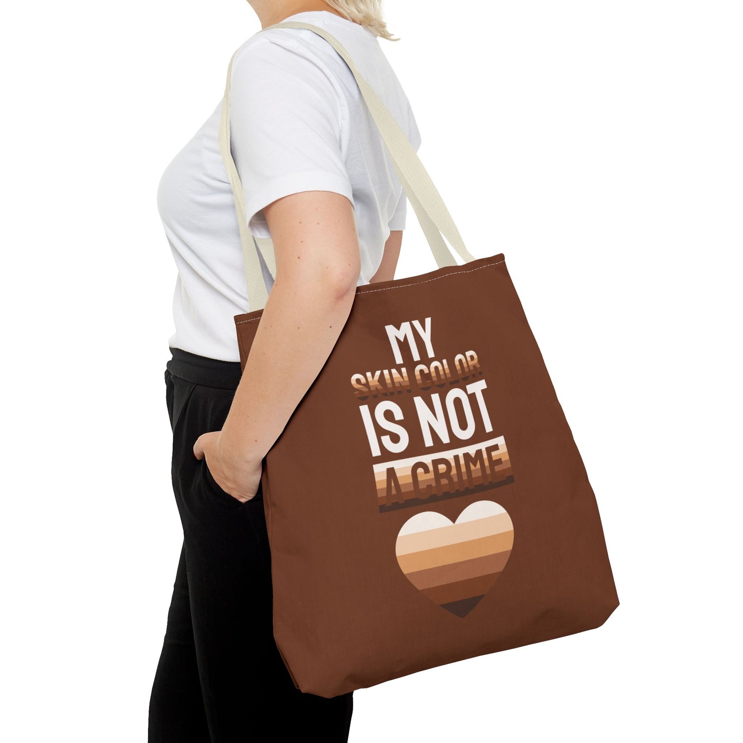 Equality Tote Bag Social Justice Bag Activist Tote Empowerment Gift Diversity Tote Anti-Racism Bag Statement Tote Protest Accessory Ethical Fashion Inclusion Tote