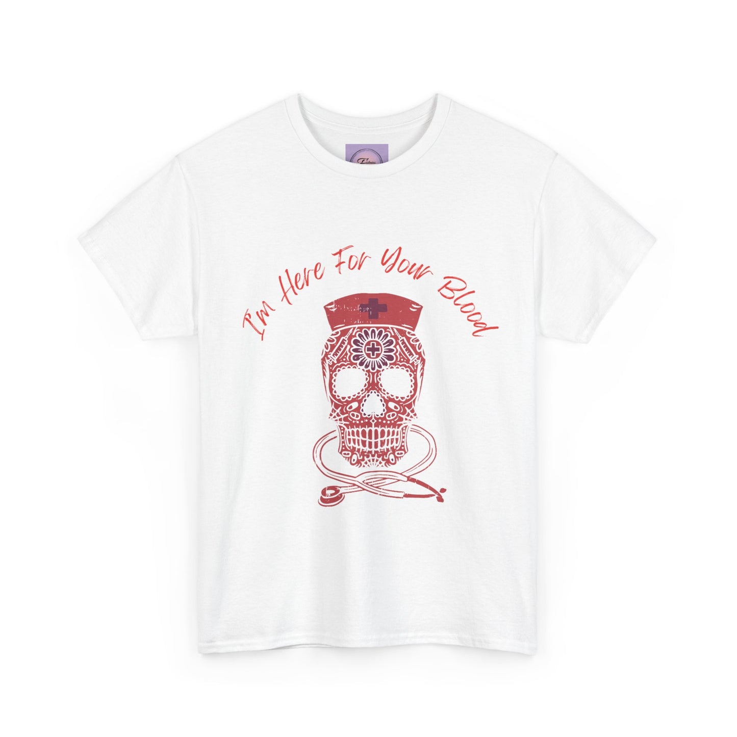 I'm Here For Your Blood Tee, Halloween Nurse Blood Shirt, Nurse Blood Shirt, Halloween Skeleton Nurse Tee Shirt, Skeleton Nurse Tee Shirt