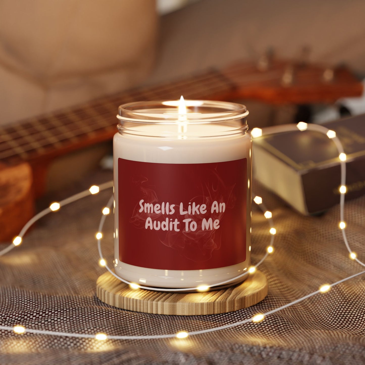 Smells Like An Audit Candle Funny Accountant Gift Soy Candle Office Humor Gift for CPA Auditor Coworker Accounting Candle 9oz