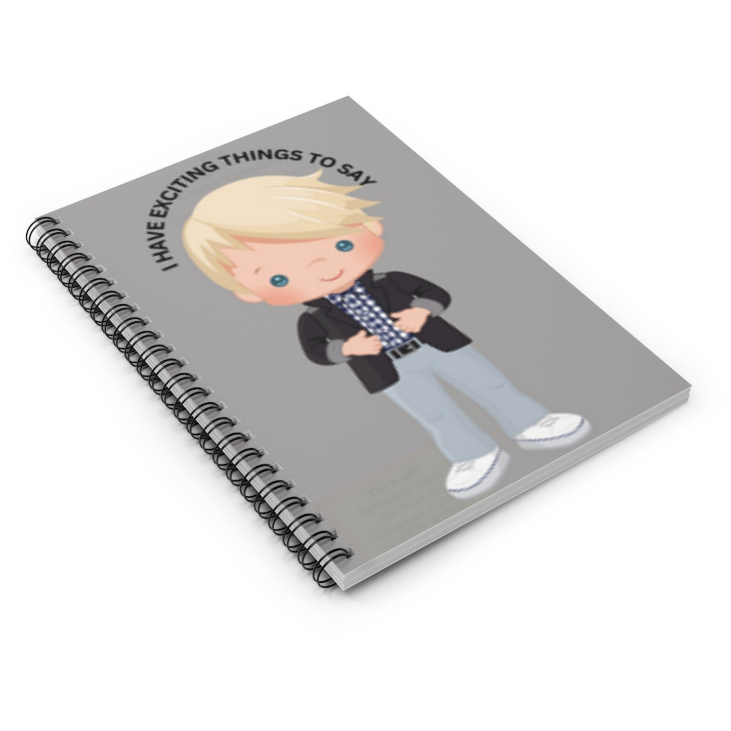 Kids Creativity Journal | Boys Writing Notebook