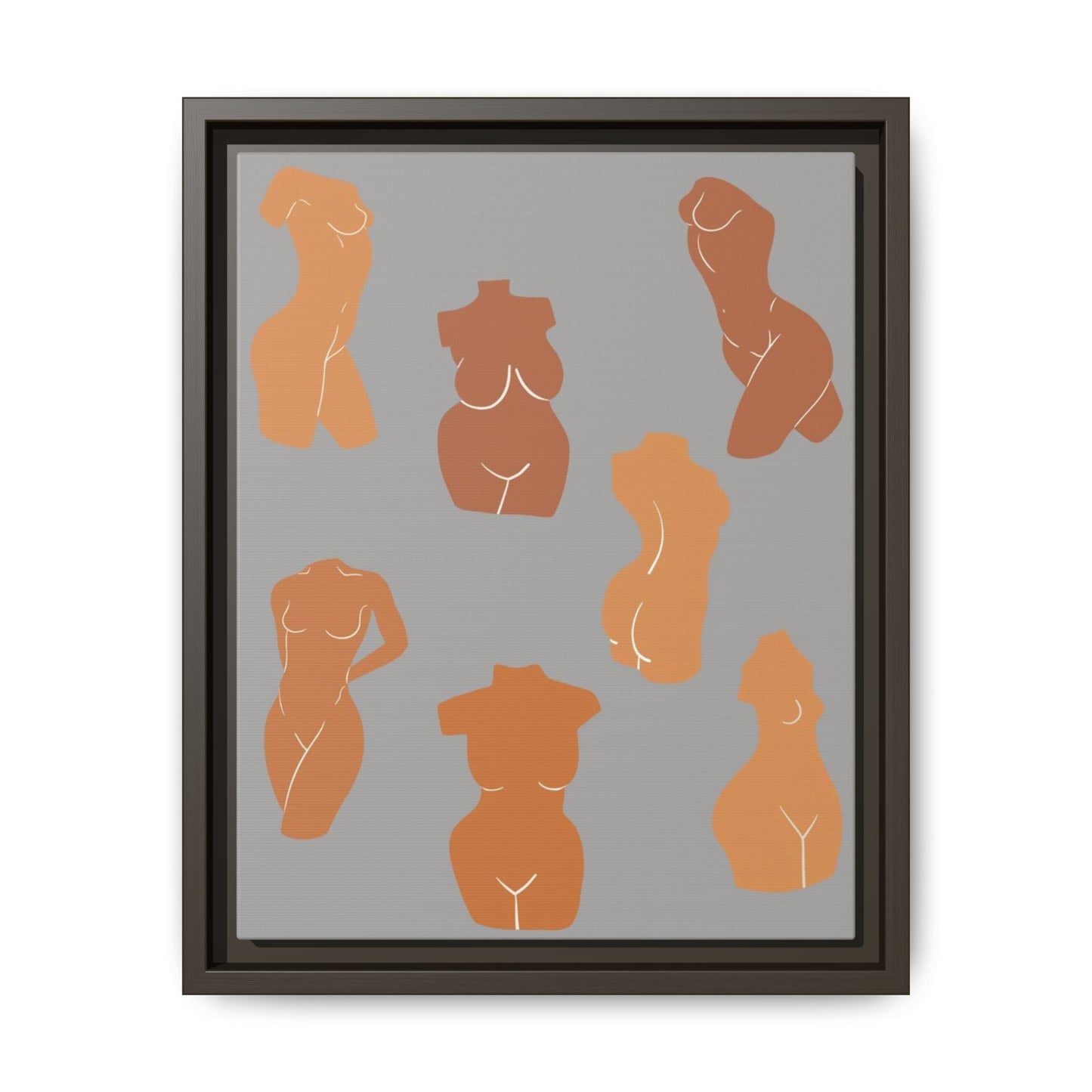 Abstract Female Body Line Art Print Feminine Body Shapes Wall Art Minimalist Woman Form Illustration Boho Nude Figure Decor