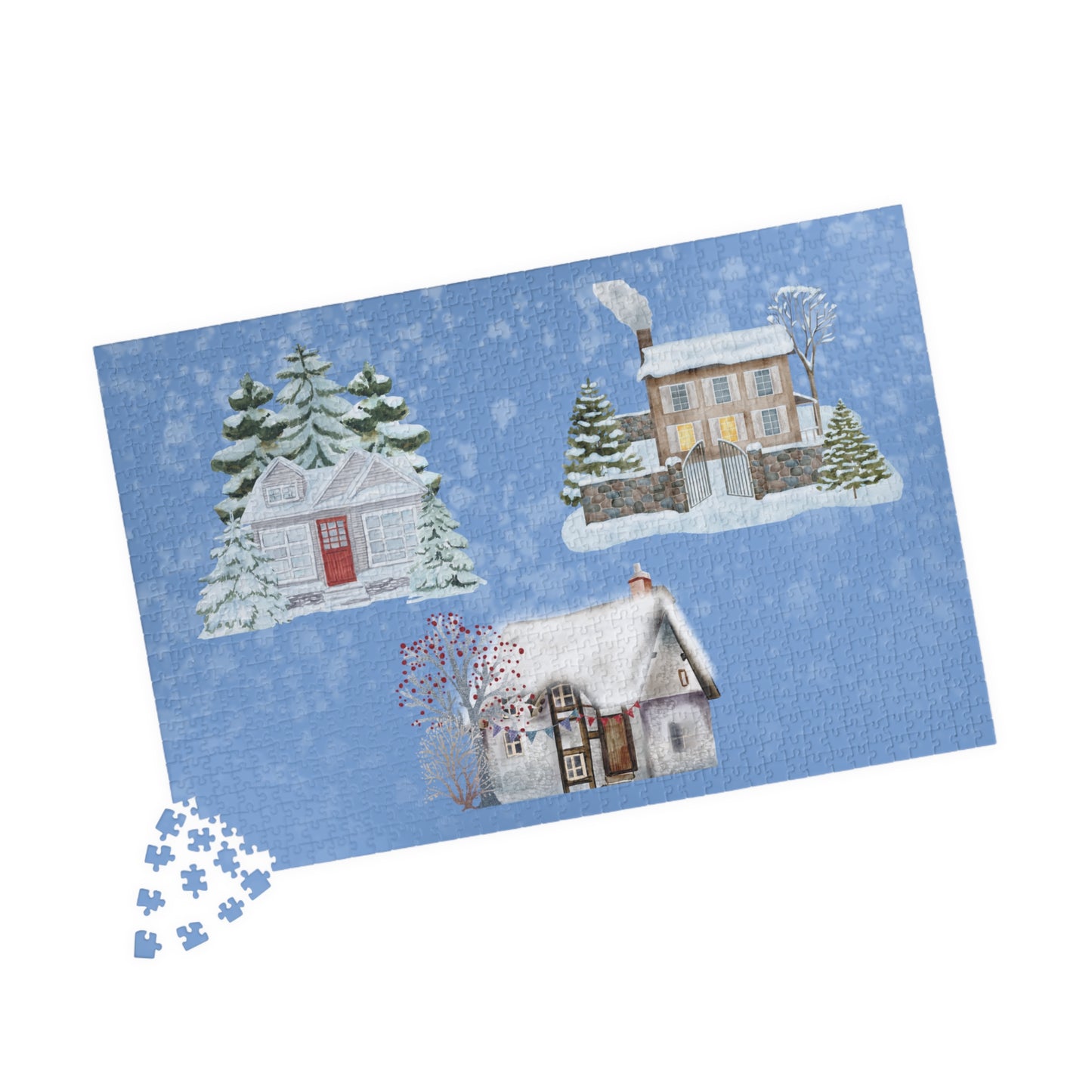 Puzzle - Xmas Houses Christmas Village