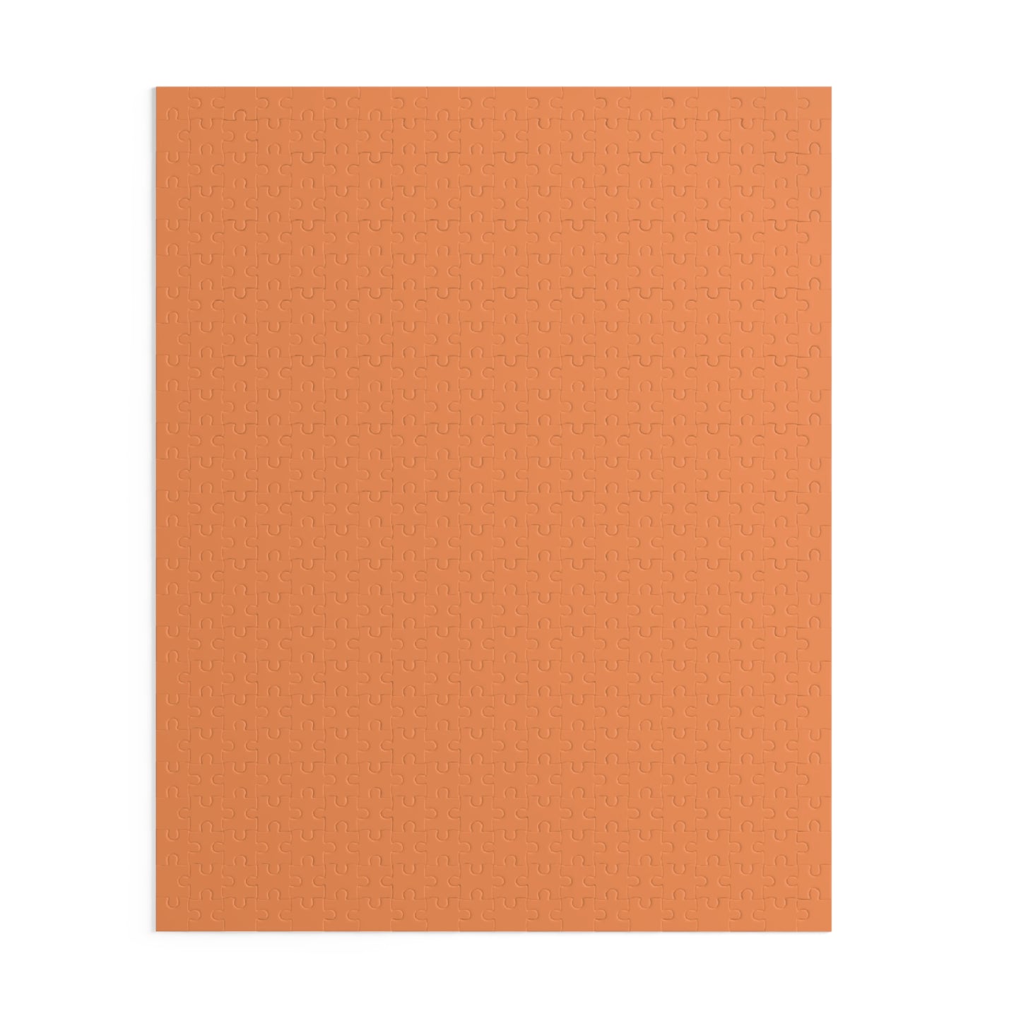 Solid Color Jigsaw Puzzle, Expert Puzzle Challenge, Single Color Jigsaw Puzzle, Minimalist Orange Puzzle, Tricky Adult Puzzle, Impossible Jigsaw Puzzle, Orange Brain Teaser, Challenge Puzzle