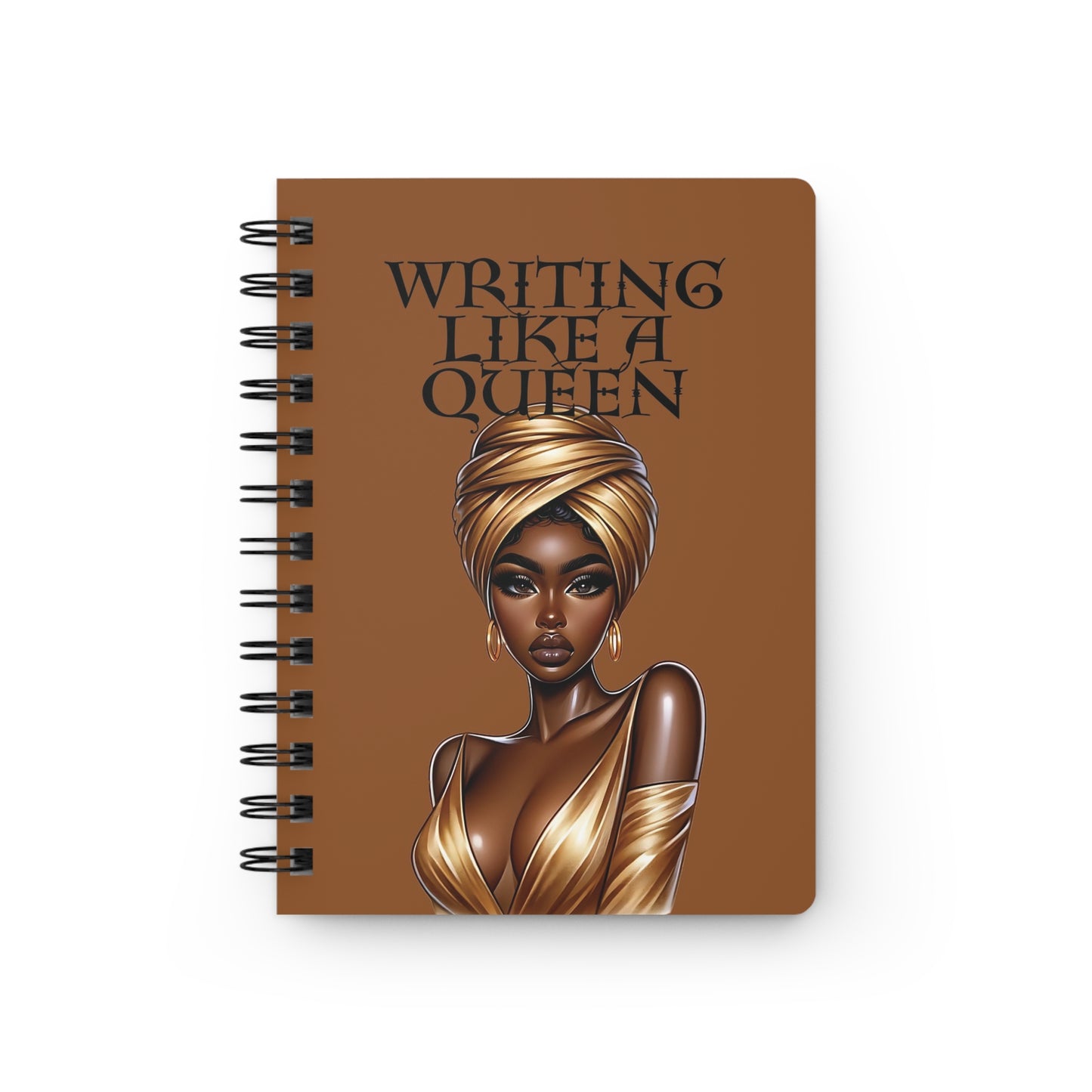 My Queen Journal, Black Girl Magic Writing Book, Mom Writing Book, Queen Spiral Journal, Queen Spiral Notebook, Queen Notebook, African American Queen Notebook, Black Women Writing Journal,  Inspirational Writing Journal,